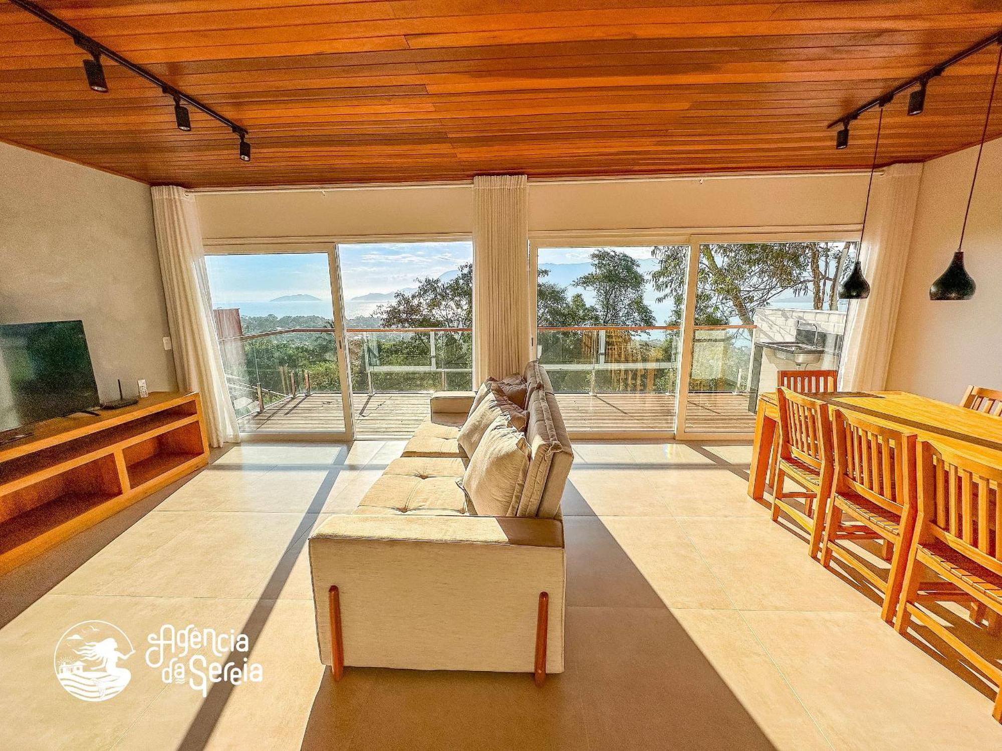 Linda Casa Com Vista Incrivel Em Condominio No Sul Da Ilha Ilhabela Extérieur photo
