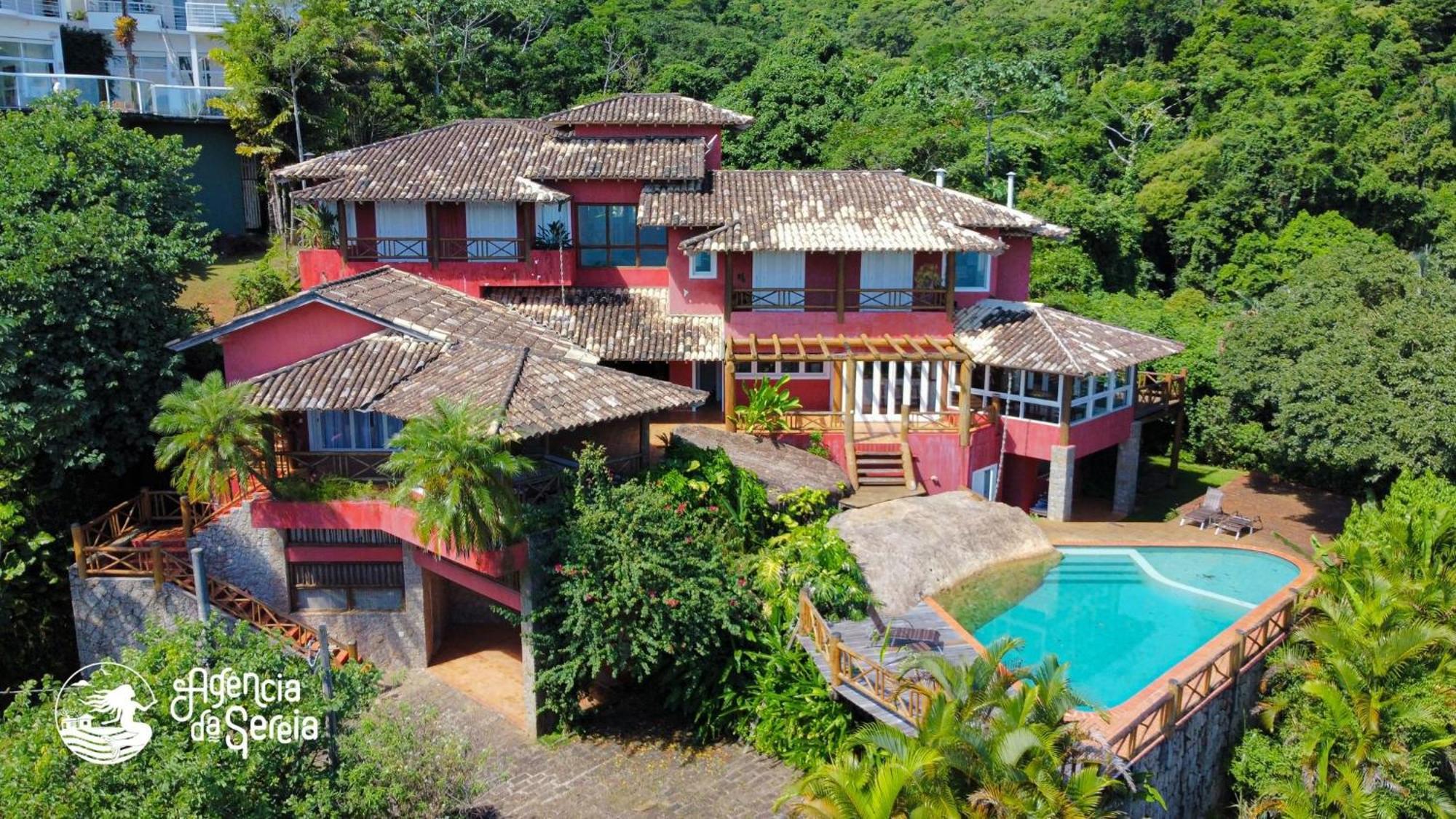 Linda Casa Com Vista Incrivel Em Condominio No Sul Da Ilha Ilhabela Extérieur photo